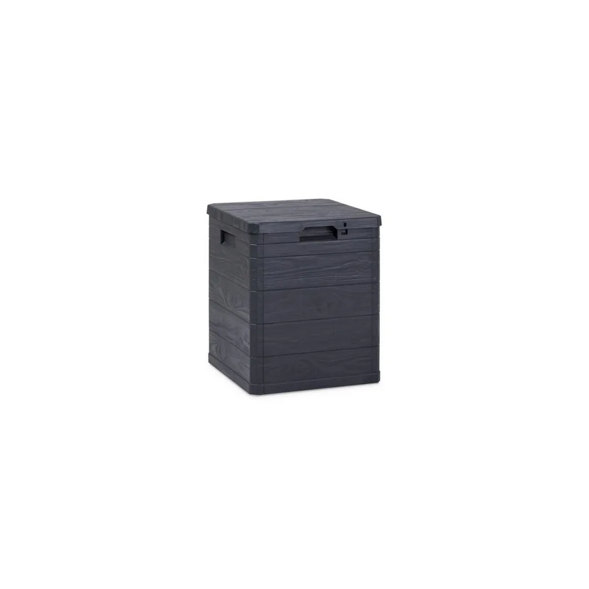 Coffre Jardin Résine WOODY 90 L Anthracite