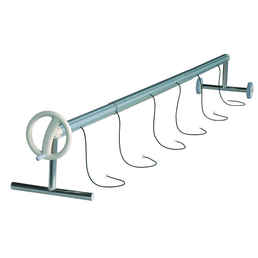 Enrouleur Télescopique Luxe Pour Bassin Largeur De 4,20m à 5,50m