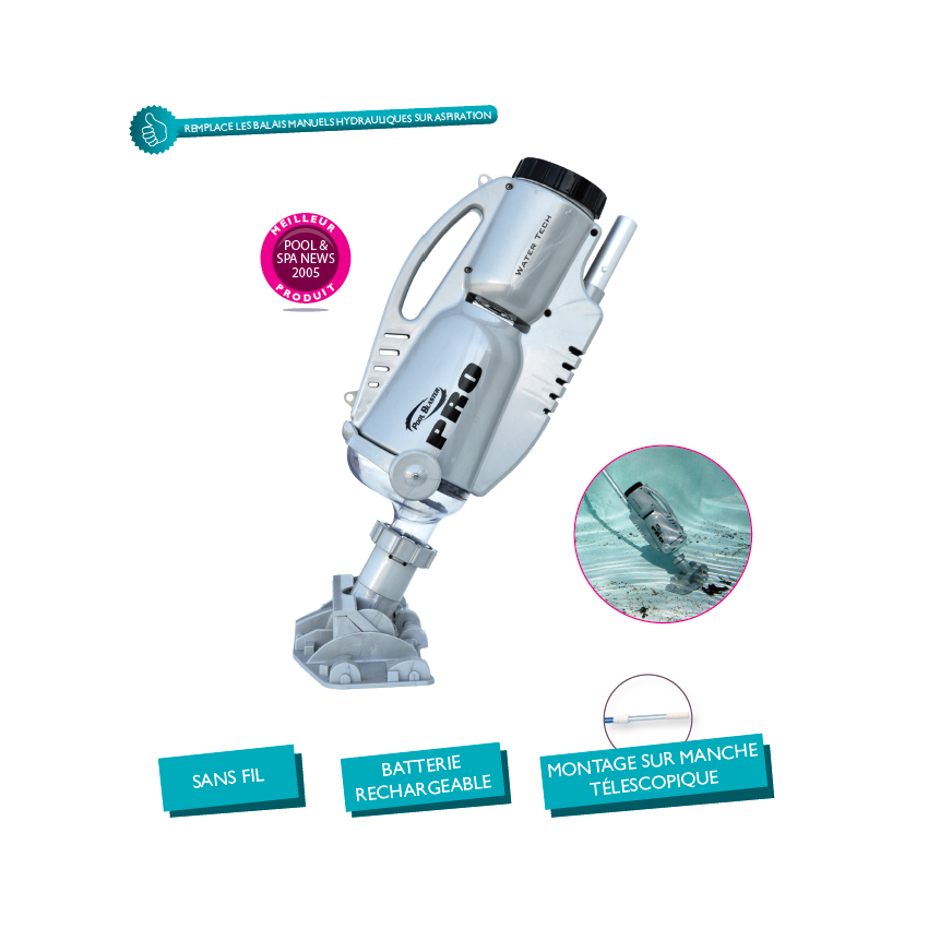 Balai Pool Blaster Pro 900 Pour Piscine