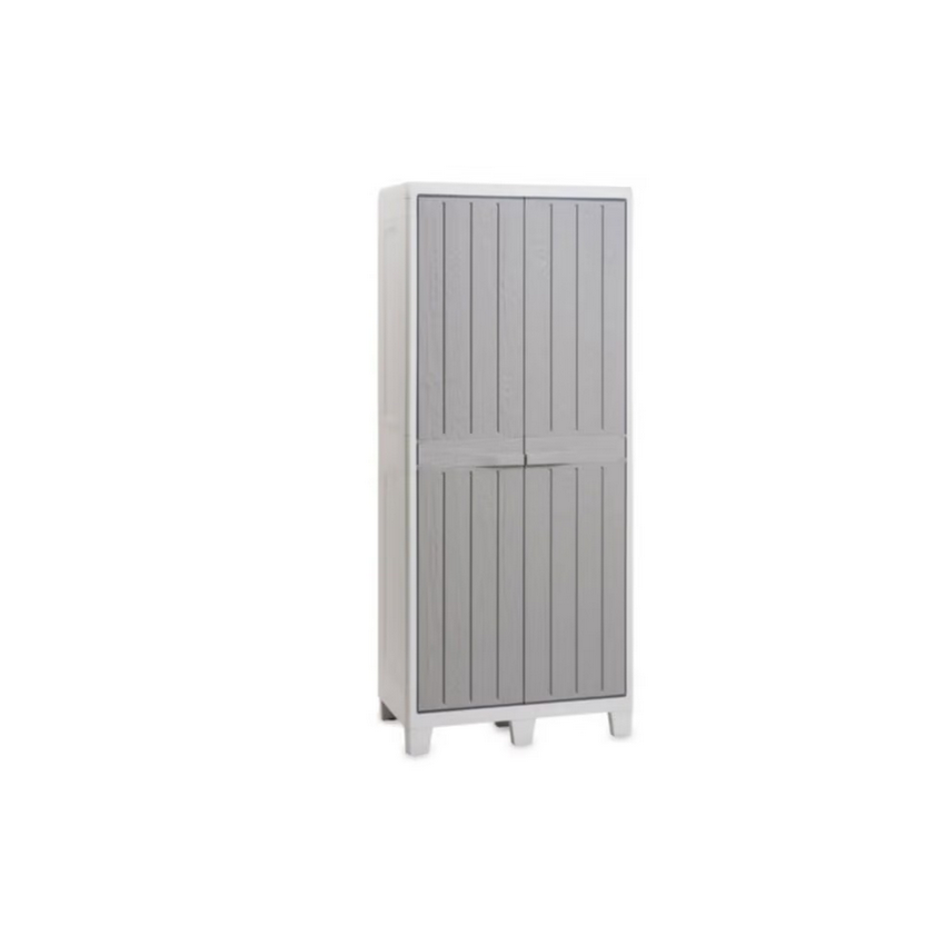 Armoire Jardin Résine haute FLORIDA XL Gris