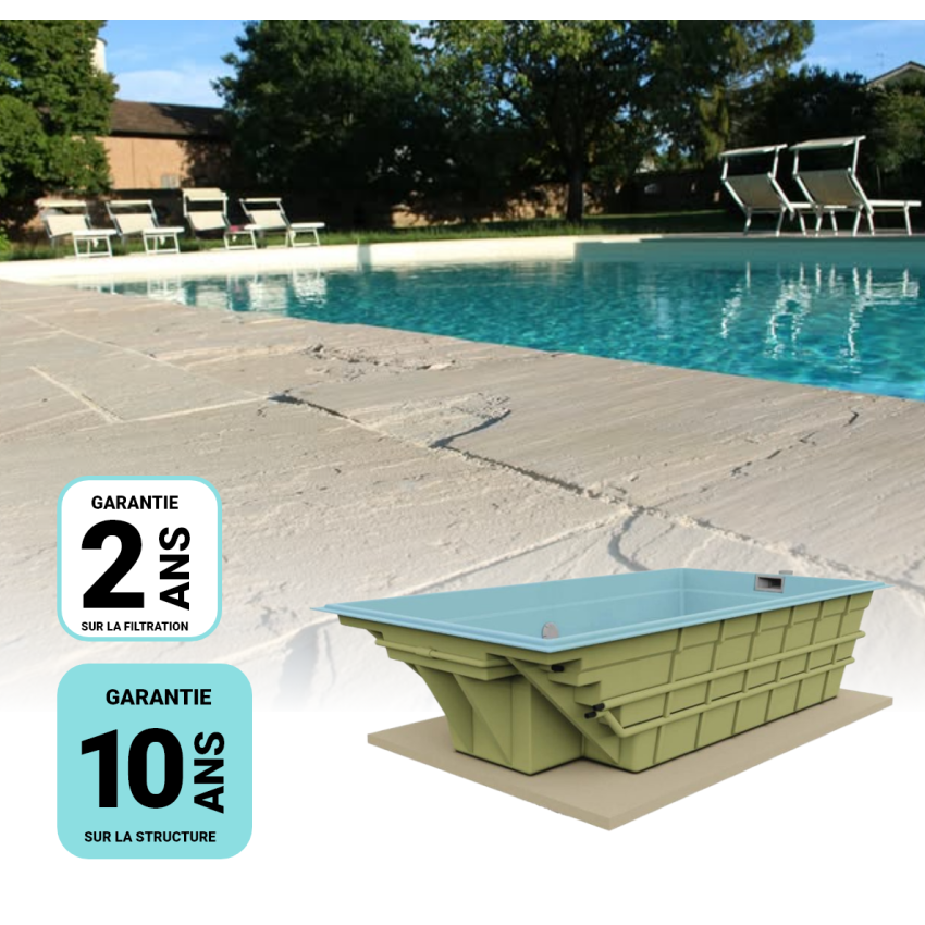 Kit Confort pour piscine à Coque ISLE 44