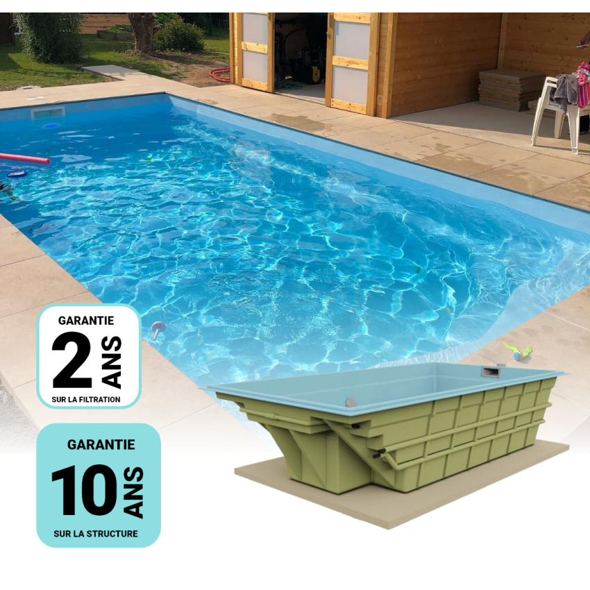 Kit Confort pour piscine à Coque RHONE 77