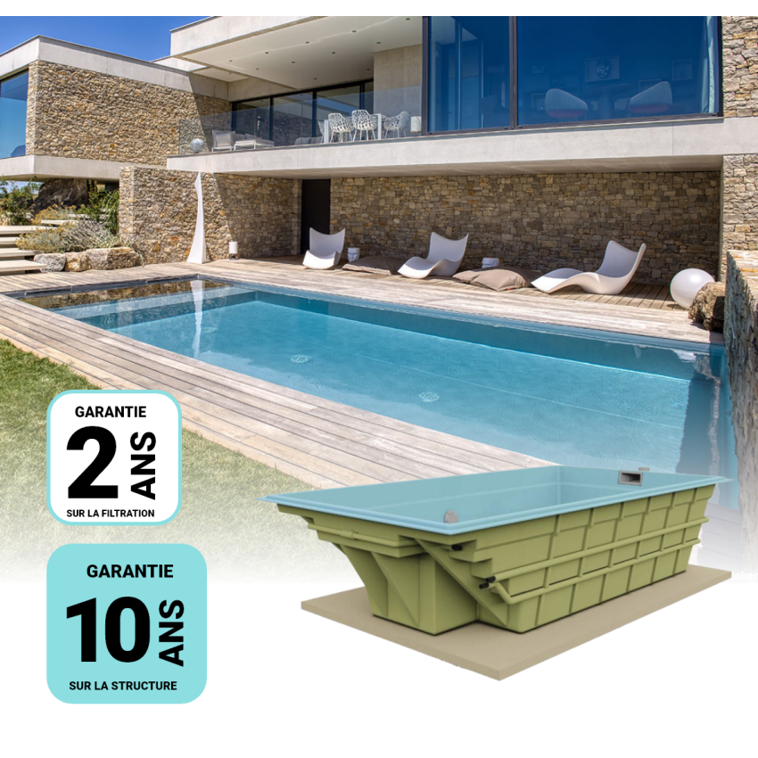 Kit Confort pour piscine à Coque SEINE 110