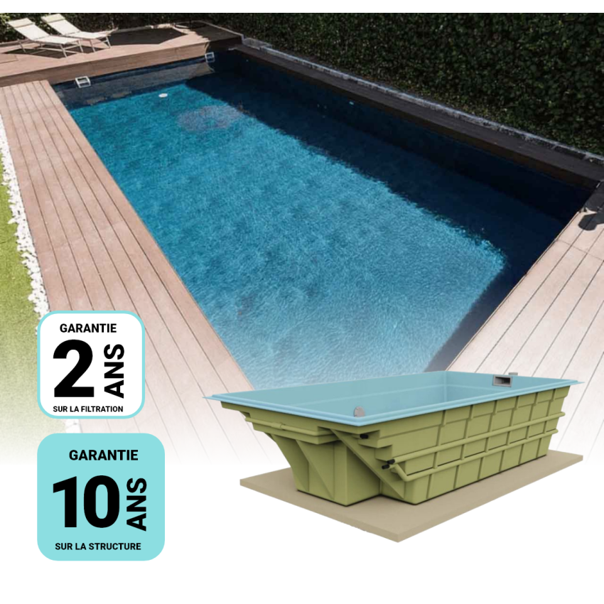 Kit Confort pour piscine à Coque RHONE 80