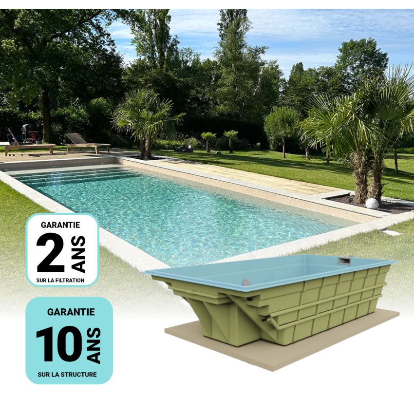 Kit Confort pour piscine à Coque TECH 50