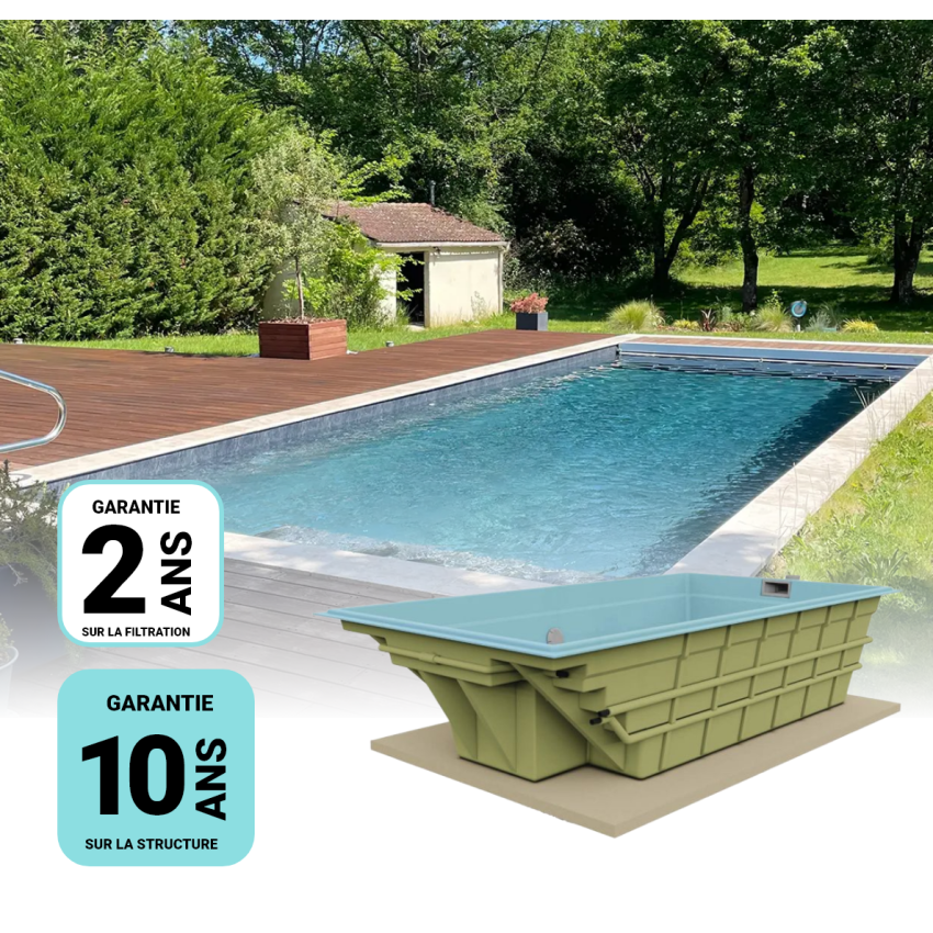 Kit Confort pour piscine à Coque RHONE 95