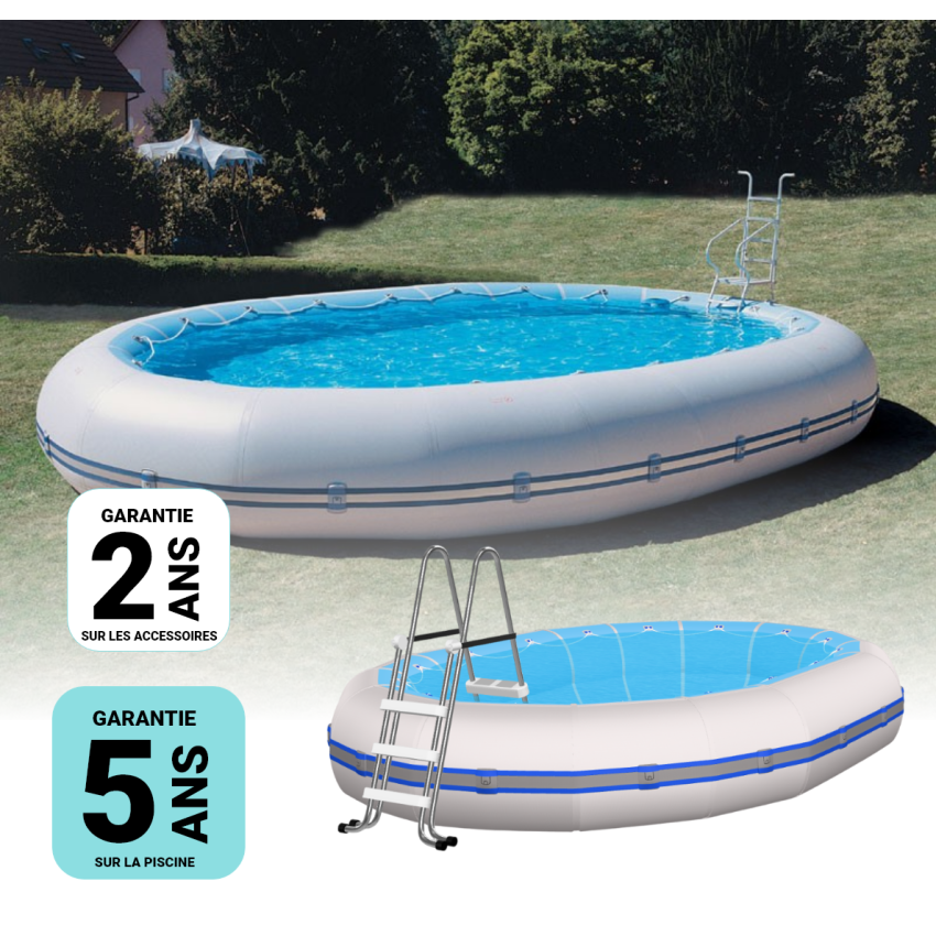 Piscine Semi Rigide ZODIAC OVLINE3000  920x630x140cm