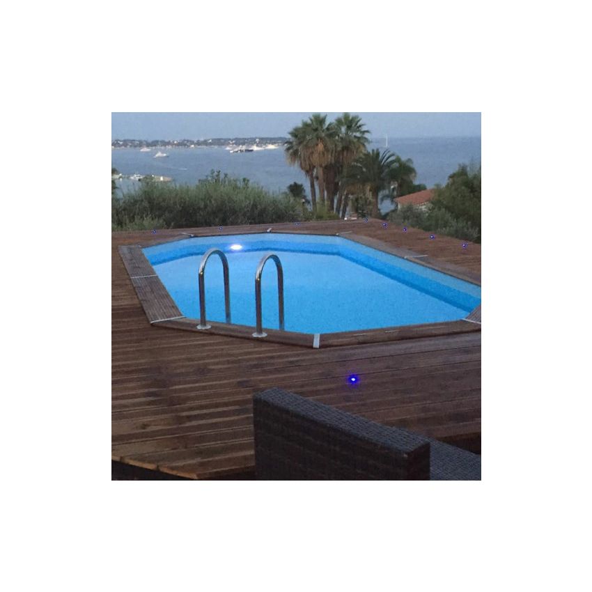 Piscine bois SUNWATER 490x300x120cm