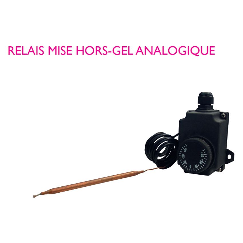 Relais mise hors-gel analogique Piscine