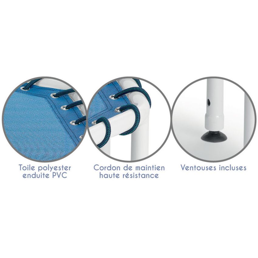 Trampoline aquatique Aquaness Bleu foncé