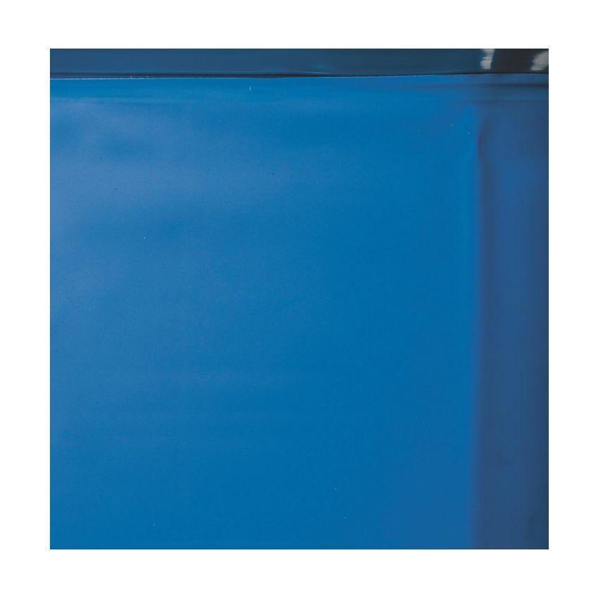 Piscine acier aspect bois ronde Mauritius 460x h132cm 