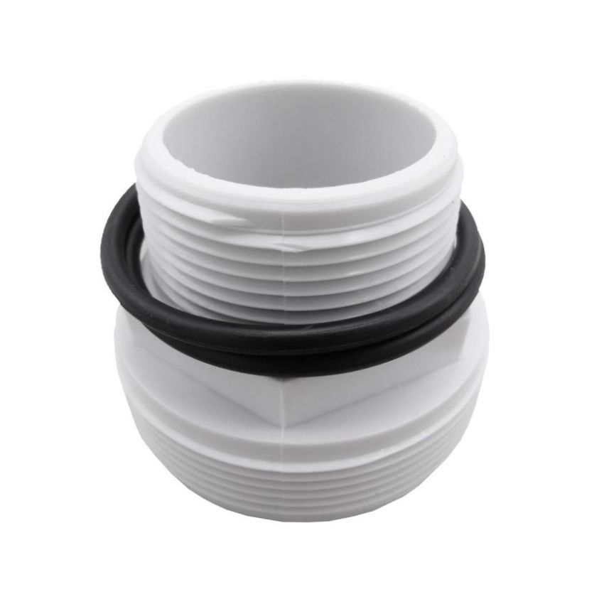 Raccord avec 2 joints liaison vanne/tuyau Poolfilter Ubbink - 400 500 600
