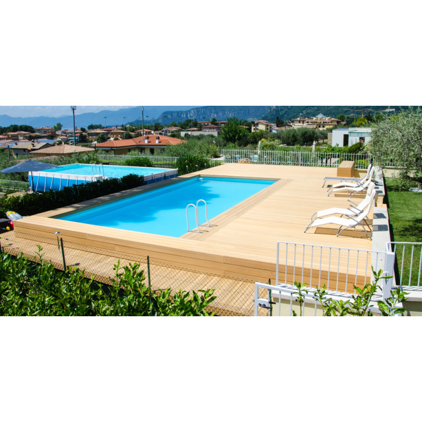 Piscine Bois Luxe Rectangulaire 520x320x131cm
