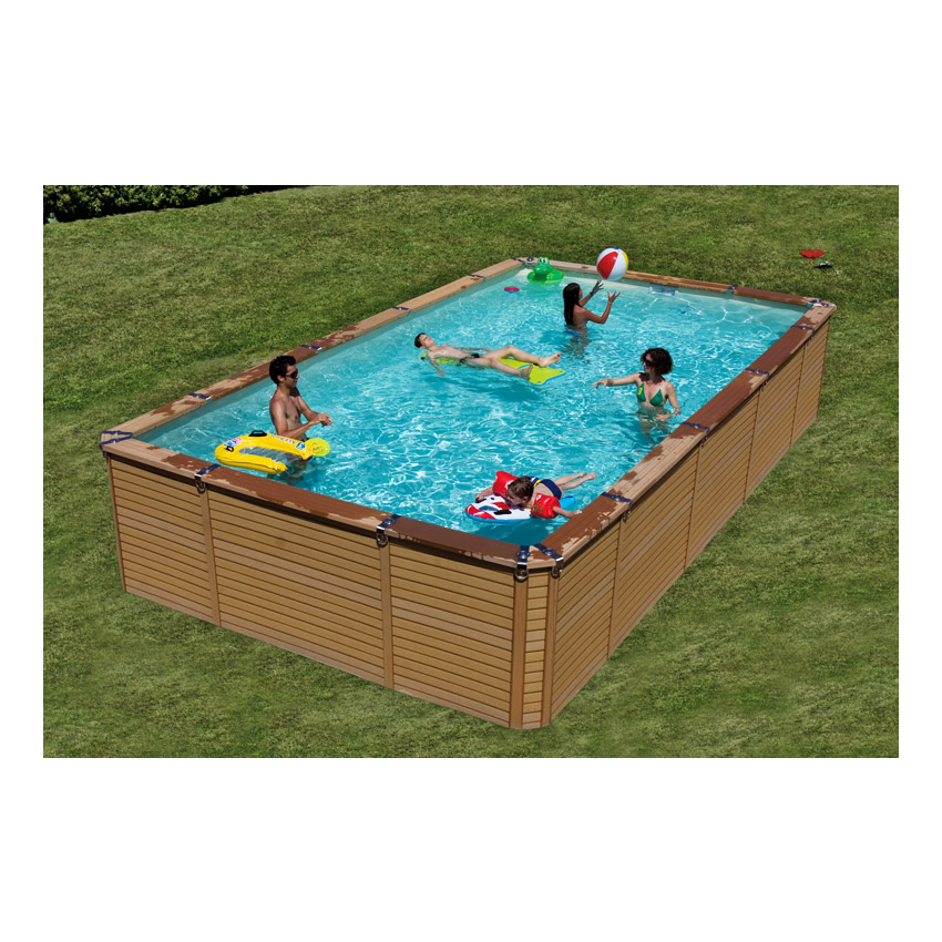 Piscine composite Zodiac AZTECK rectangle 8,90 x 4,00 x 1,40 m 
