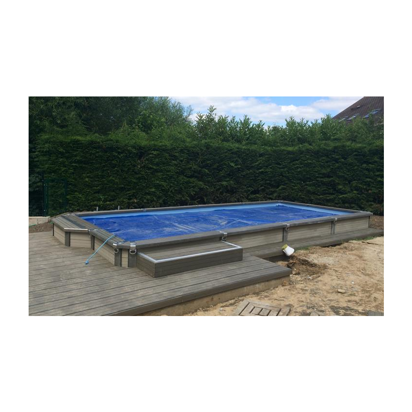 Piscine composite Zodiac AZTECK rectangle 7,30 x 4,00 x 1,40 m 