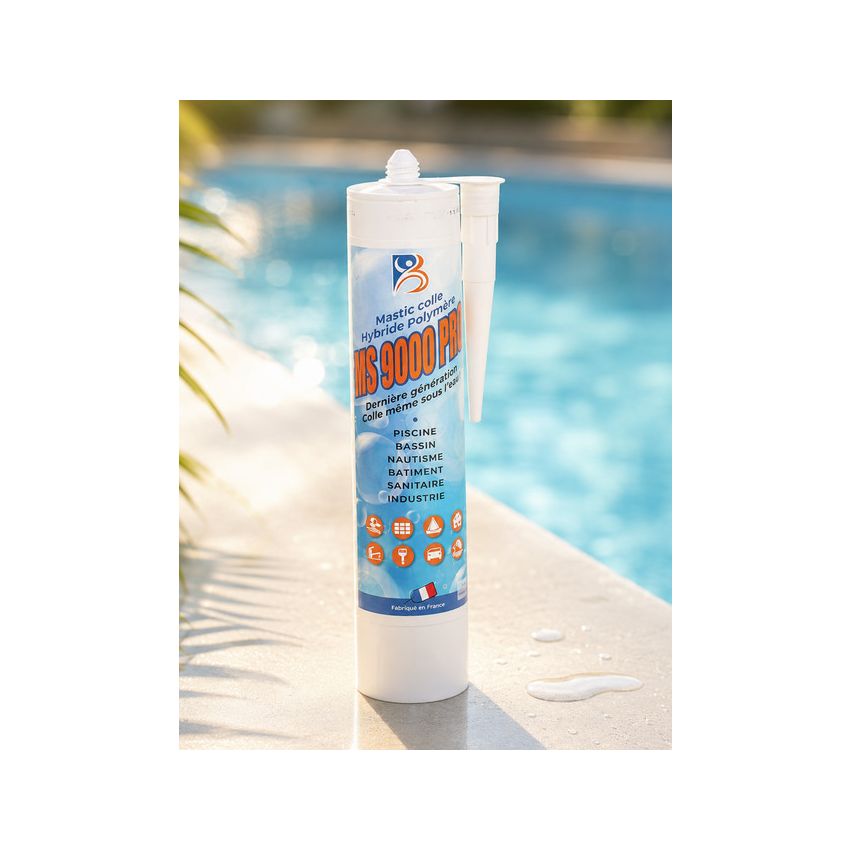 Mastic colle MS9000 gris cartouche de 290 ml