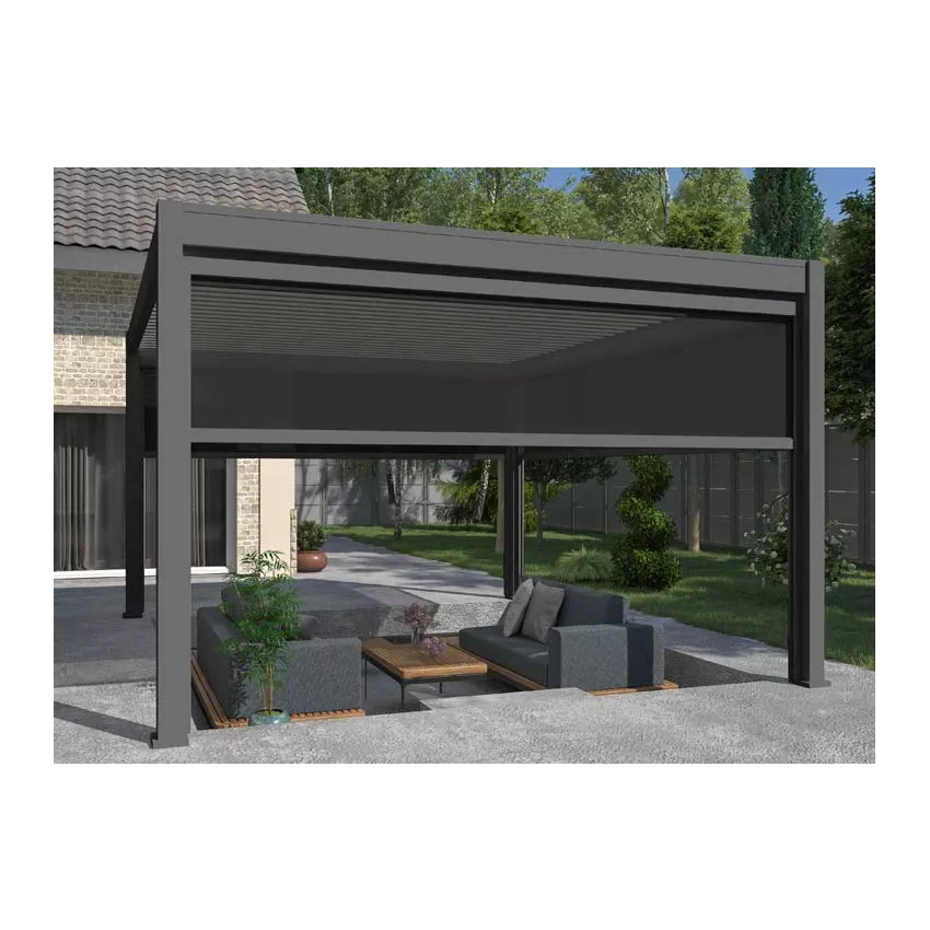 Store latéral 3m Ombréa Anthracite