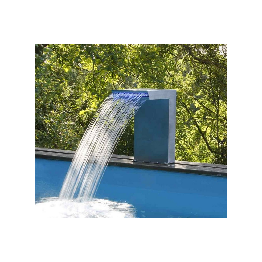 Cascade STRAIGHT Inox LED 