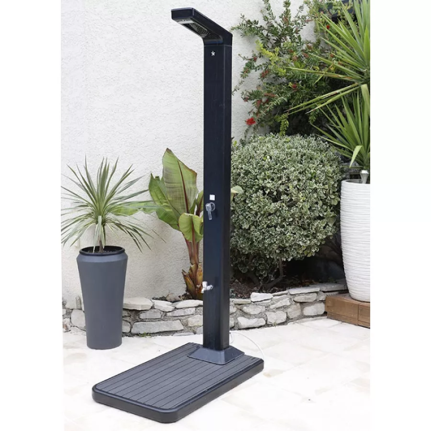 Support de douche Solaris® 2 en 1 Bois en teck