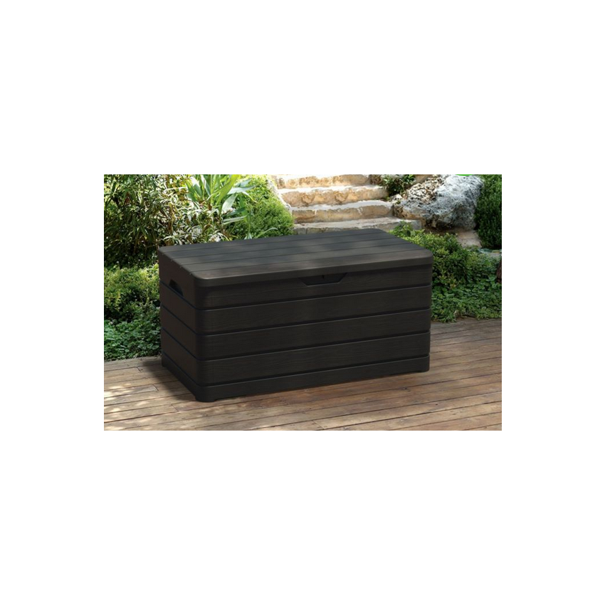 Coffre de Jardin en Résine DOLOMITI 500L Anthracite