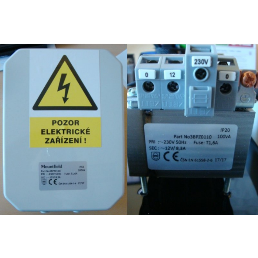 Transformateur de sécurité pour 2 lampe LED 100 W