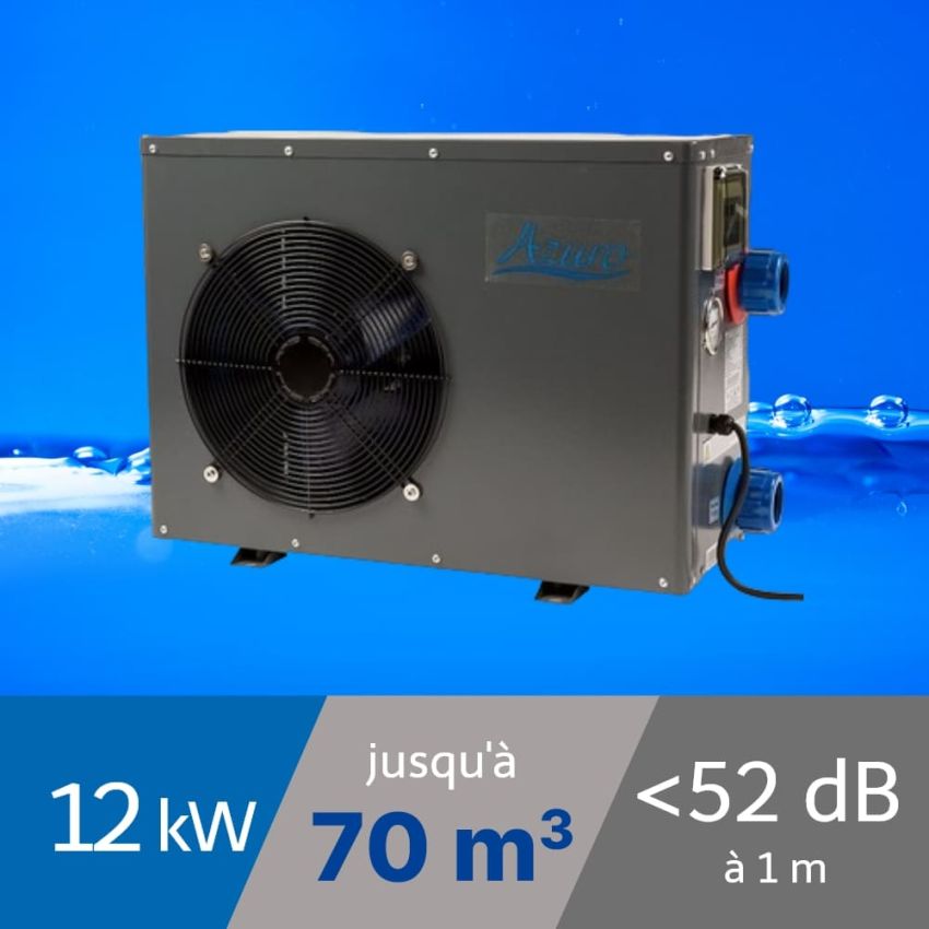 Pompe à chaleur Azuro 12 kW pour piscine de 70m3