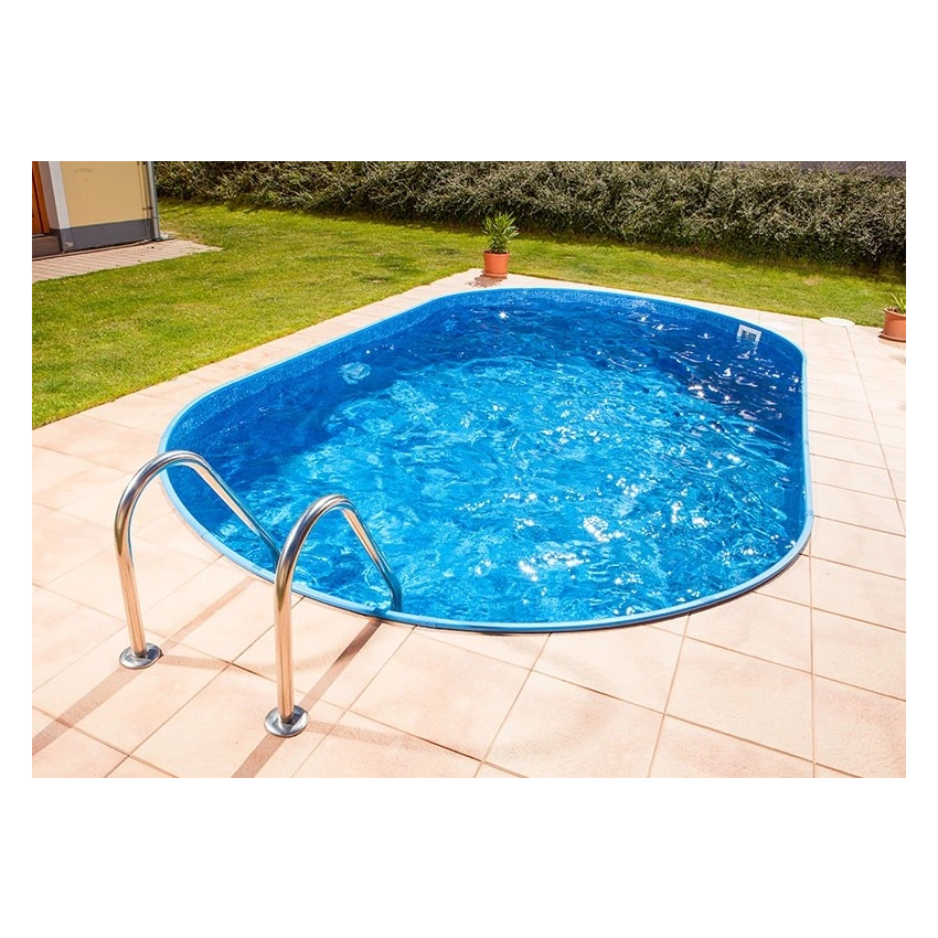 Piscine Acier Allongée Ibiza à enterrer 700x350x120cm