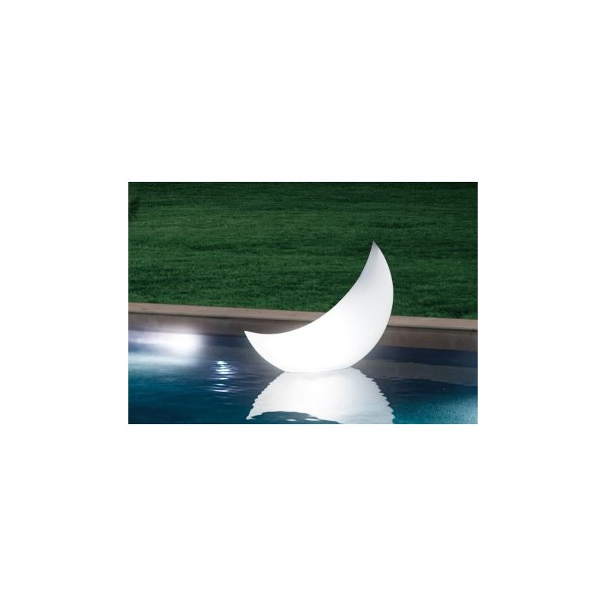 Lune flottante lumineuse