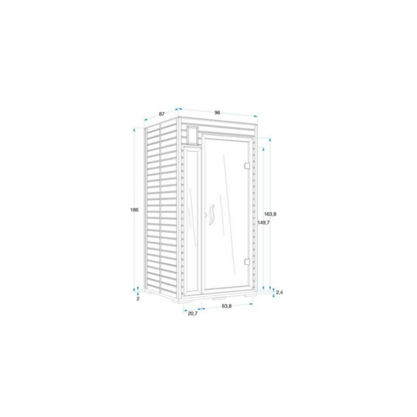 Sauna Infrarouge MARIANA 2 