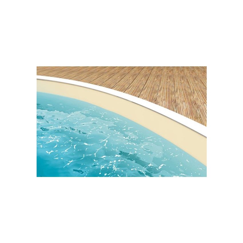Liner piscine IBIZA Sable - 3.5 x 7.0  x 1.5 m - 80/100 ème