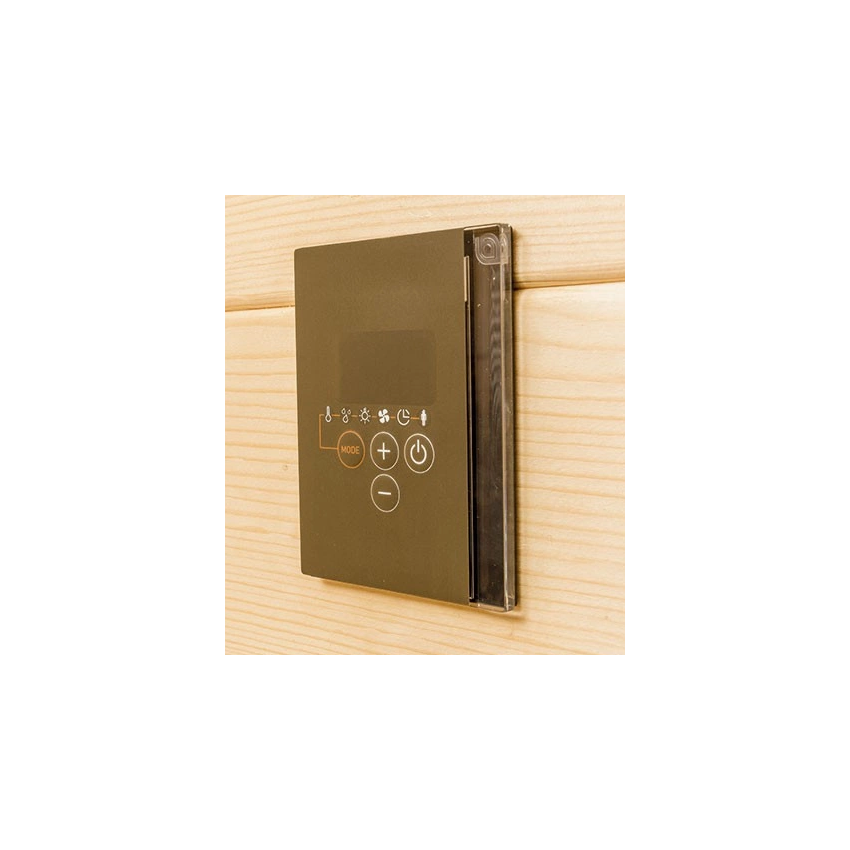 Poêle à sauna COMBI 9kW + commande externe