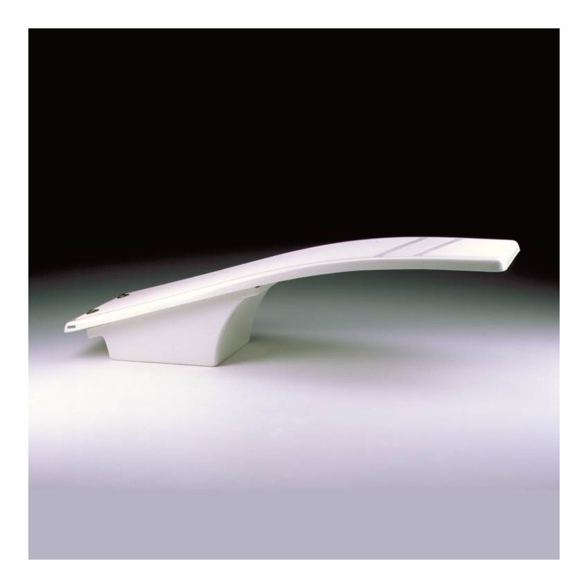 Plongeoir Flexible Blanc DYNAMIC L 1.61m x l 0.46 m pour piscines
