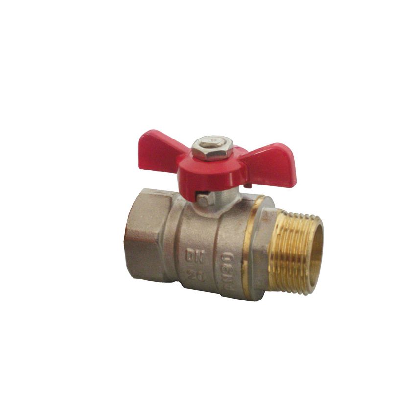 Vanne ¼ de tour 1/4’’ de diamètre – PN 30 femelle x mâle