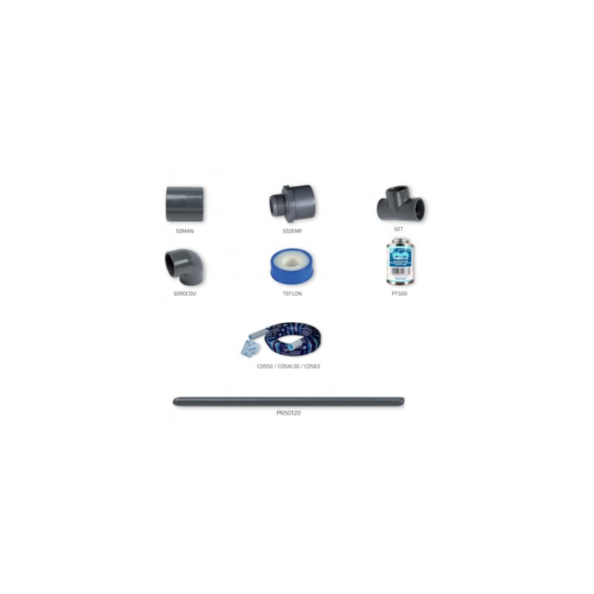 Kit plomberie pour piscine 32m² 