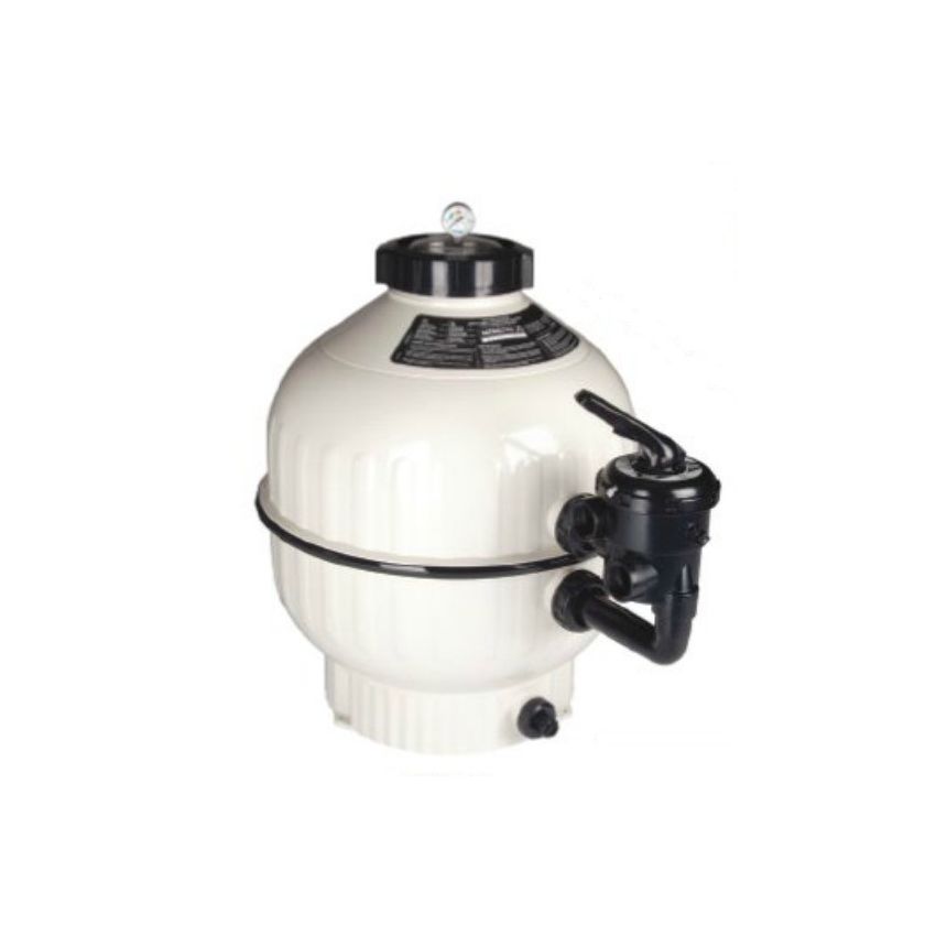 Filtre CANTABRIC Latéral à sable injecté couleur ivoire D900 mm sans vanne