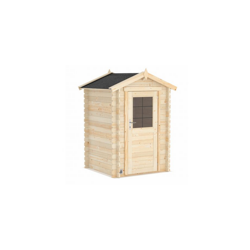 Abri de jardin en bois Juno 1.6m²