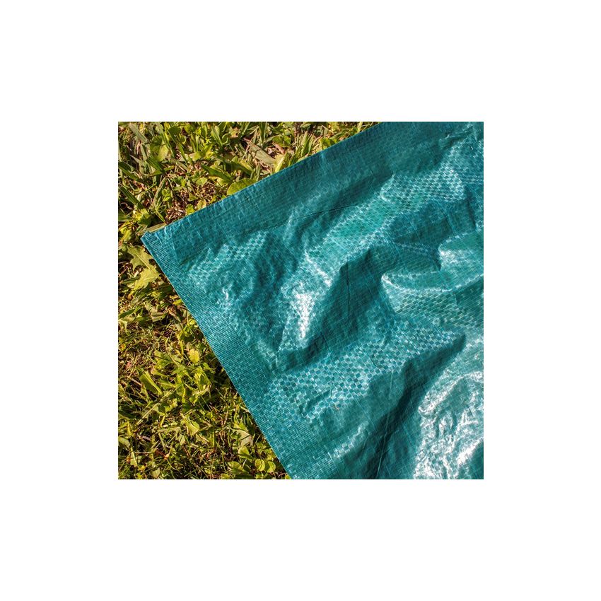 Piscine Ronde Acier Aspect Bois MAURITIUS Ø550x132 cm 