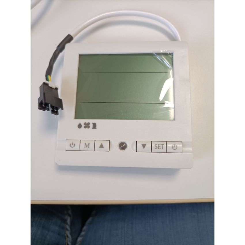 Afficheur électronique pour Pompe A chaleur ecopac HP(T) Blanc carré 19+