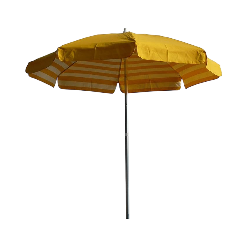 Parasol VENEZIA Duplex 200/8 cm Vert et Blanc