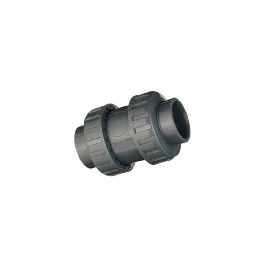 Clapet anti-retour Union PVC à coller ⌀50mm