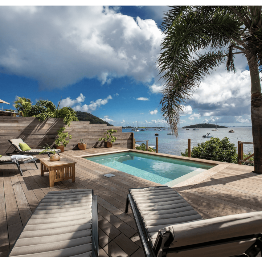 Piscine Bois Luna Rectangulaire 350x270x70cm