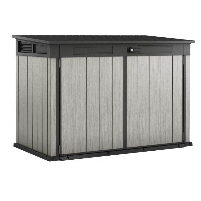 Coffre de Jardin en Résine BROSSIUM 2020L Gris