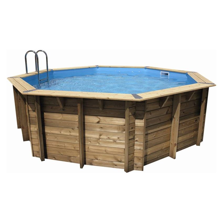 Piscine bois Ronde UBBINK TONGA 430x120cm