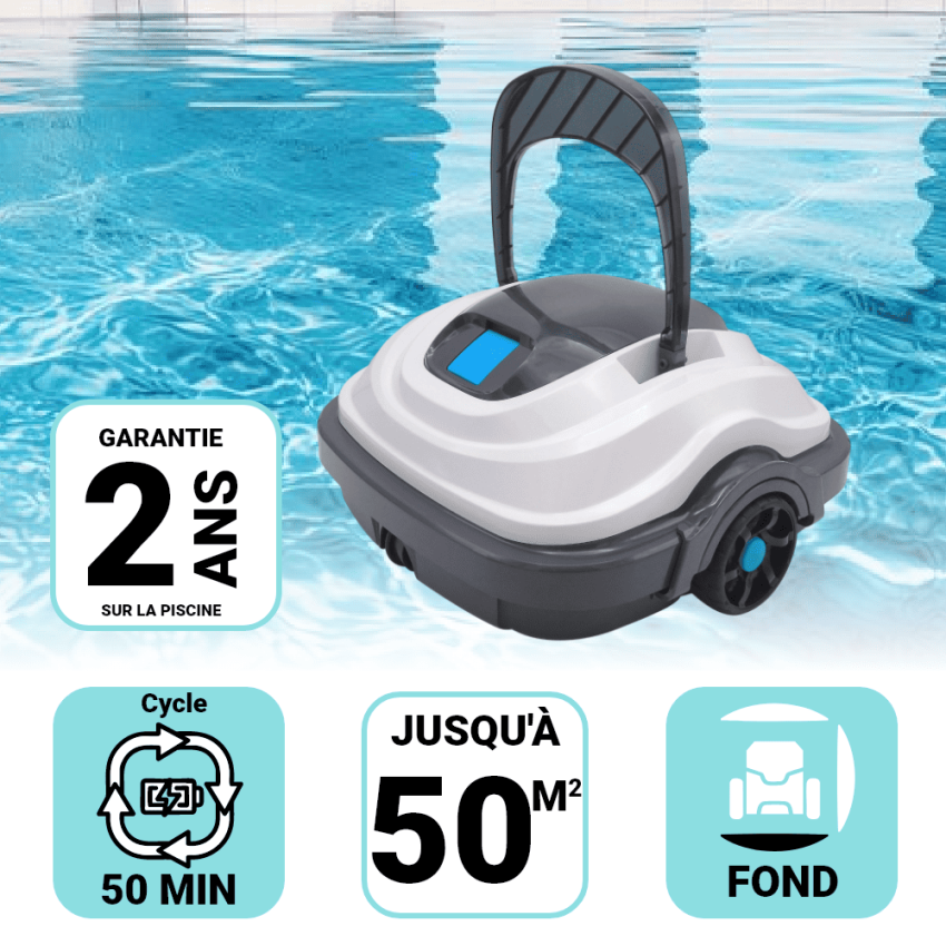 Robot piscine Fond Accu XS Sans Fil