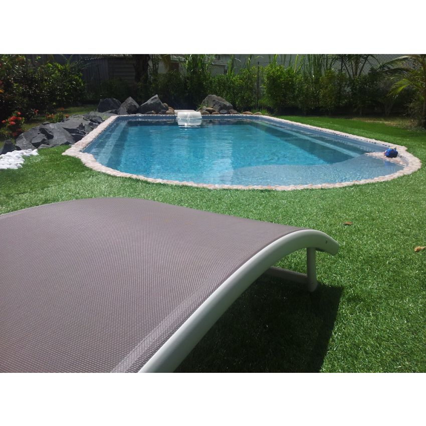 Groupe de filtration FB12 avec projecteur blanc et coffret électrique pour piscine jusqu'à 45m3