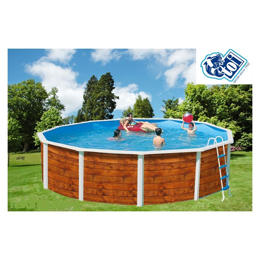 Piscine Ronde ETNICA Acier 350cm x H 120cm