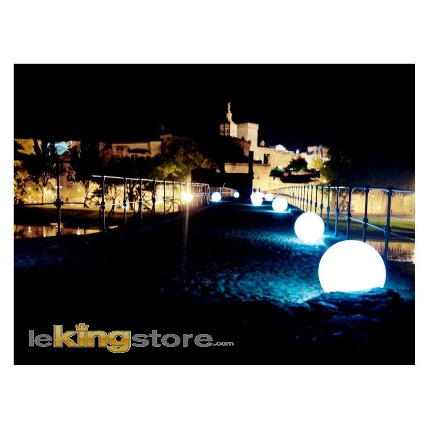 Boule Lumineuse Flottante BALLOON XL large 80 cm 