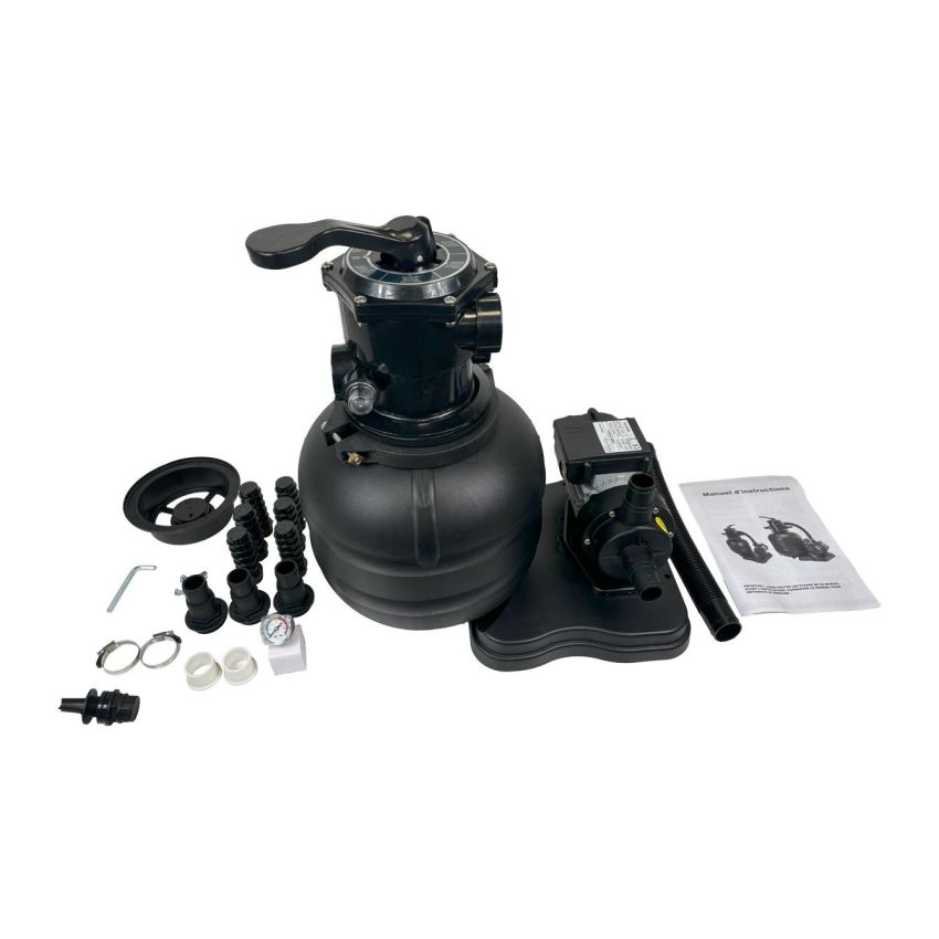 Platine de filtration 4 M3/H pour piscine de 14 m³ 