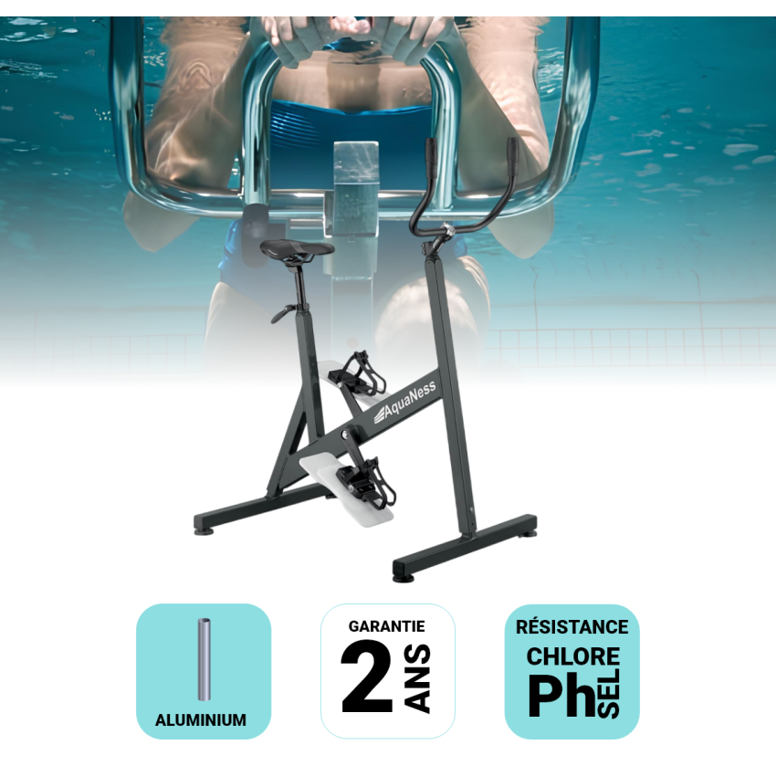 Aquabike Aquaness V3 Gris Ardoise