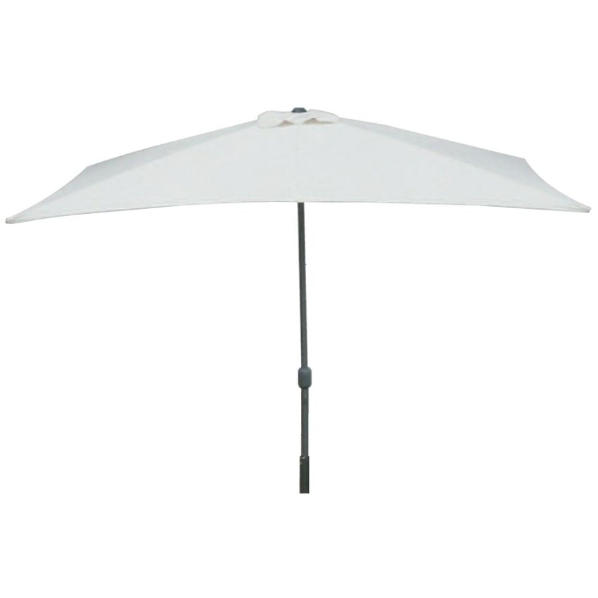 Parasol CATHAY Polyester 300x200/6 cm Ecru